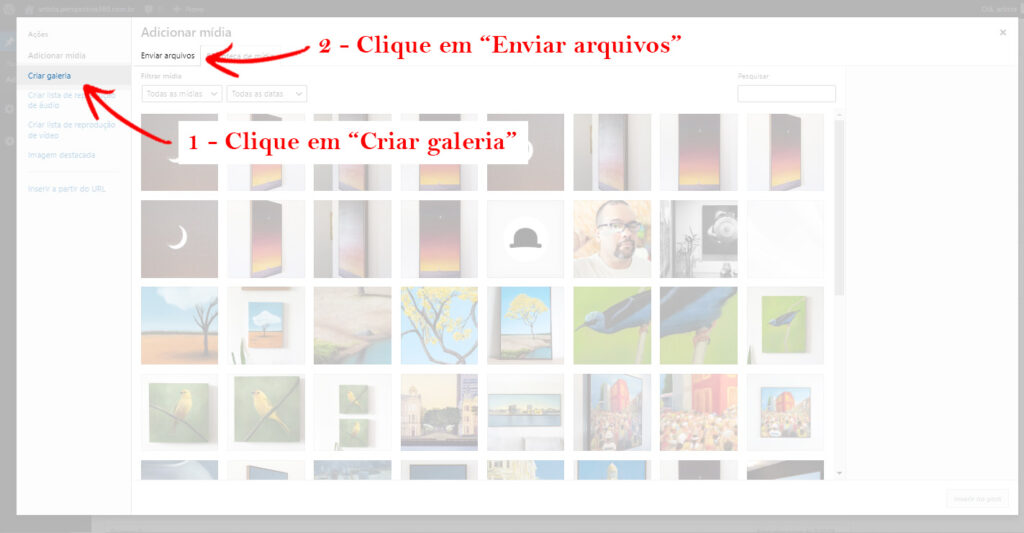 04 - Criar Galeria