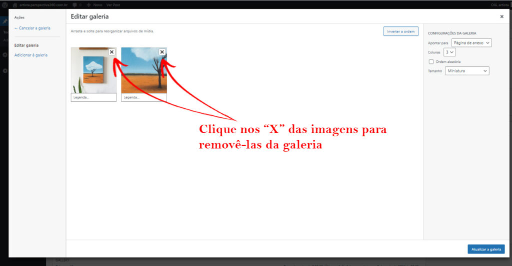 05 - Editar Galeria