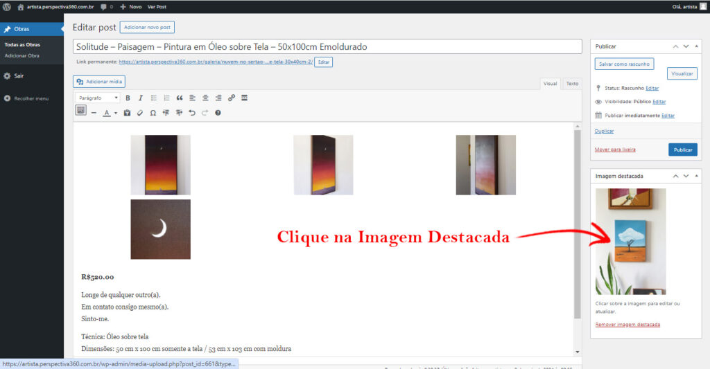 10 - Definir Imagem Destacada