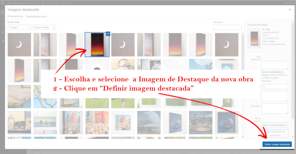 11 - Escolhendo Imagem Destacada